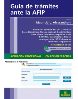 Guía de trámites ante la Afip