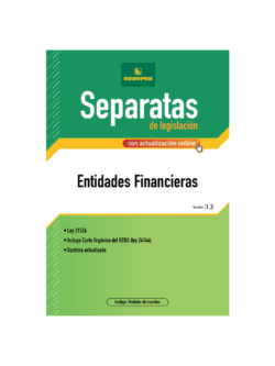 Entidades financieras