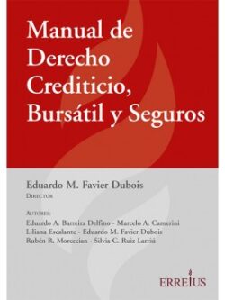 Manual de Derecho crediticio, bursátil y seguros