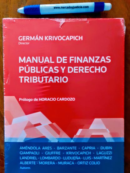 Manual de finanzas públicas y derecho tributario