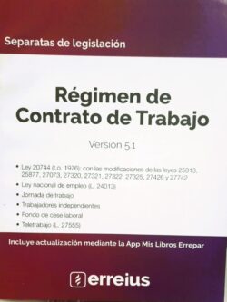 Régimen de contrato de trabajo 5.1